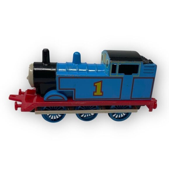 1985 Vintage Thomas The Train Metal ERTL Britt Allcroft #1 Pull Back and Go 7.5" - Picture 1 of 10